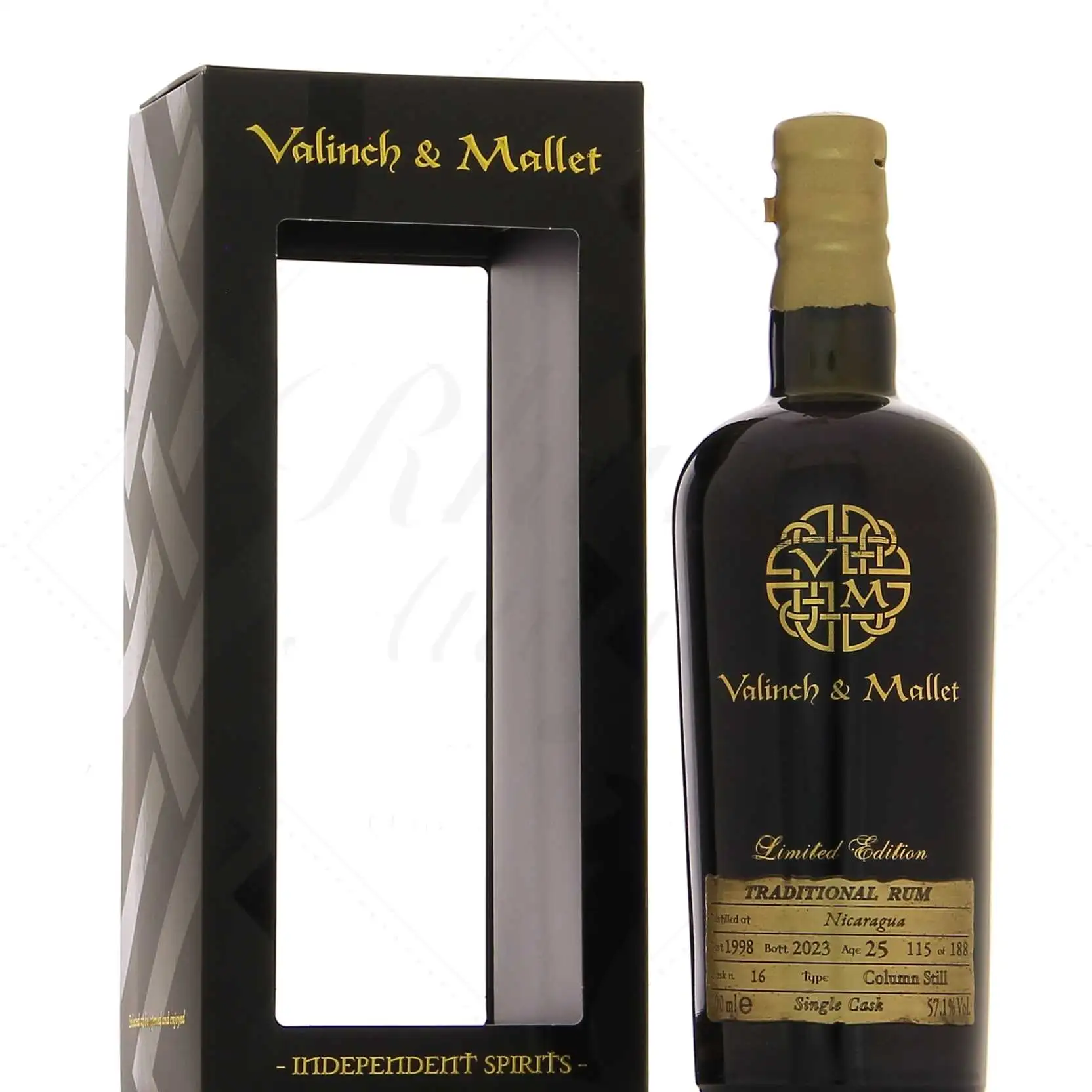 Bottle of Valinch & Mallet The Spirit of Art 1998