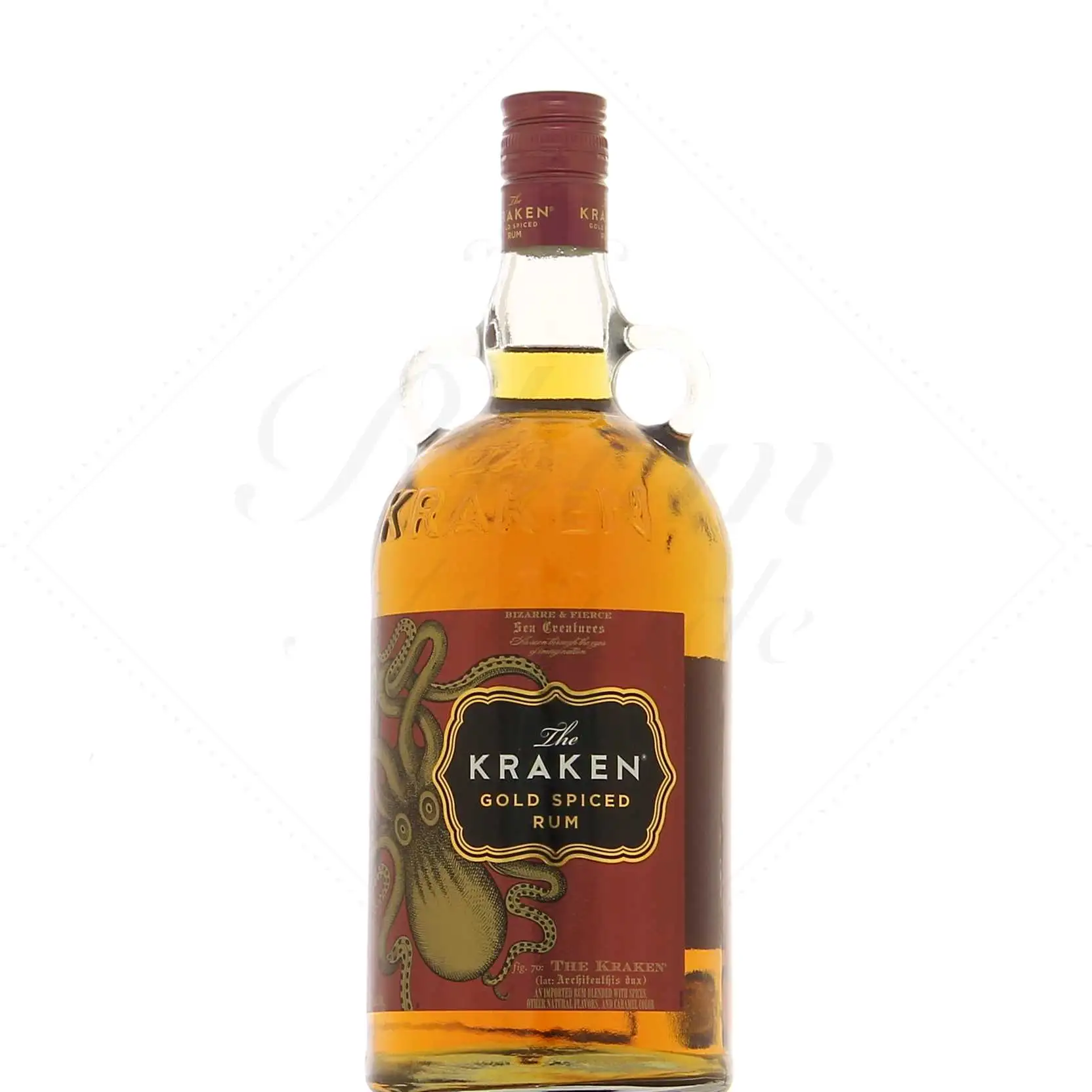 Bottle of Kraken Gold Spiced Rum