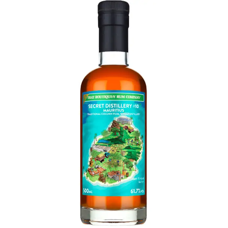 Bottle of TBRC Secret Distillery #10