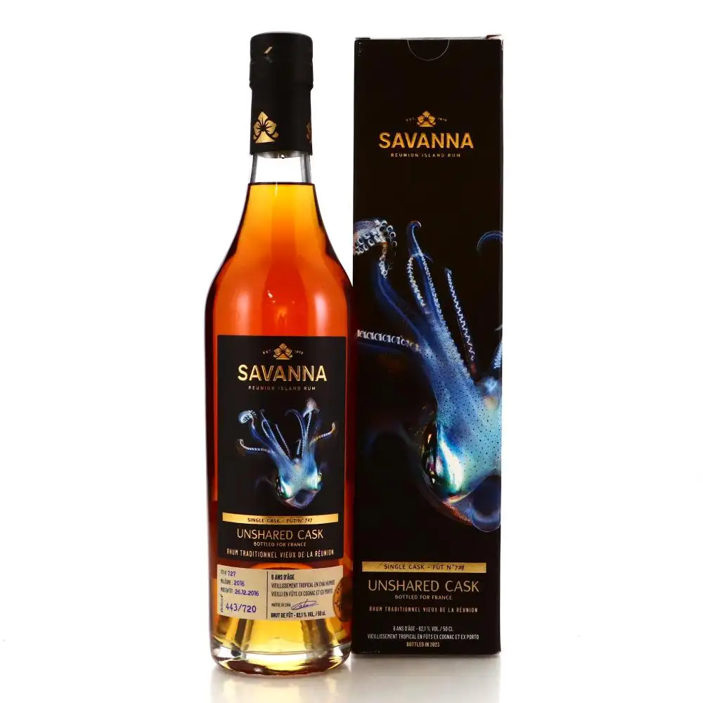Bottle of Savanna Unshared Cask for France 2016