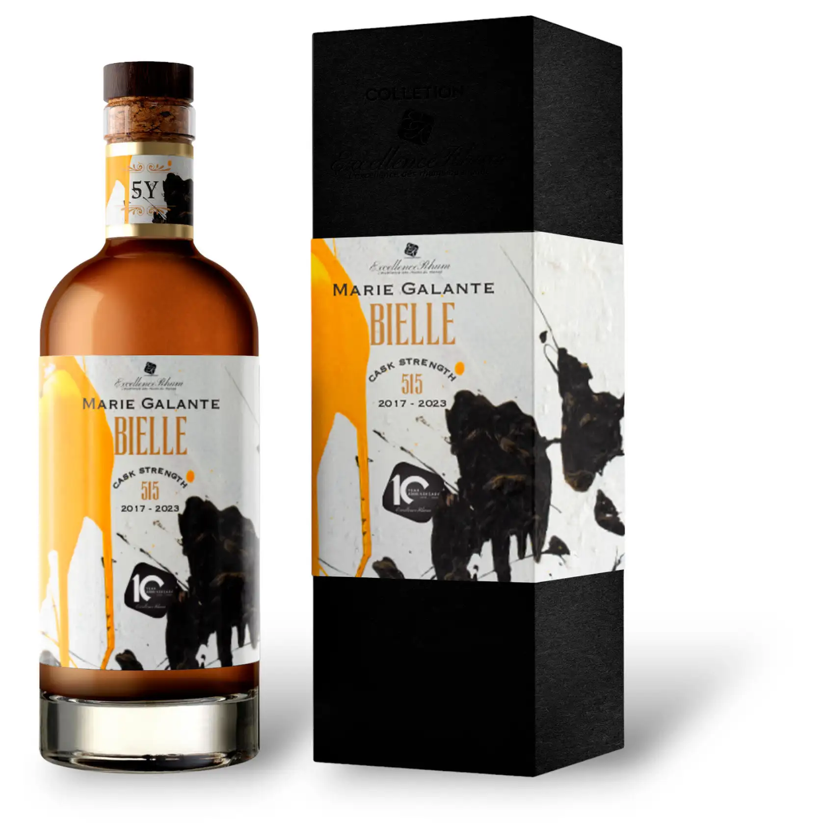 Bottle of Excellence Rhum Bielle 515 Collection (10th Anniversary) 2017