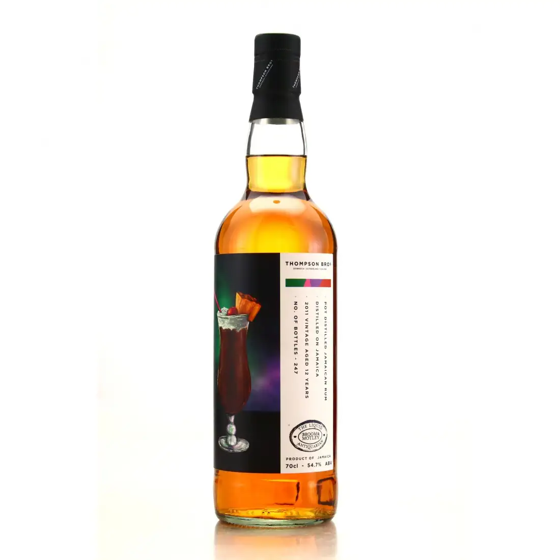 Bottle of Thompson Bros. Worthy Park Liquid Antiquarian JMWP 2012