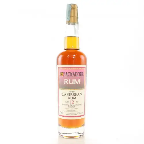 Bottle of Blackadder Caroni Finest Caribbean Rum