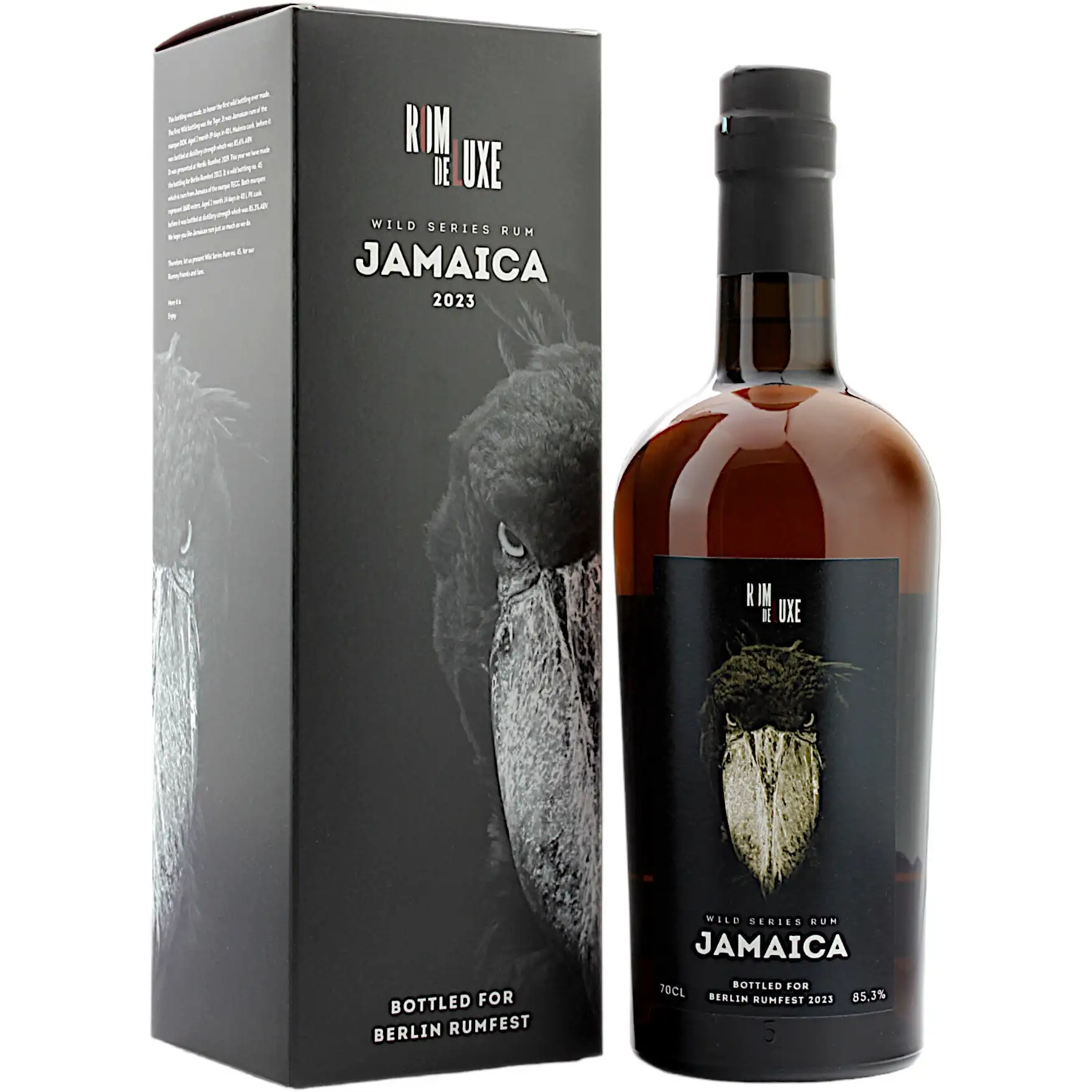 Bottle of Romdeluxe Long Pond Bottled for German Rumfest 2023 TECC