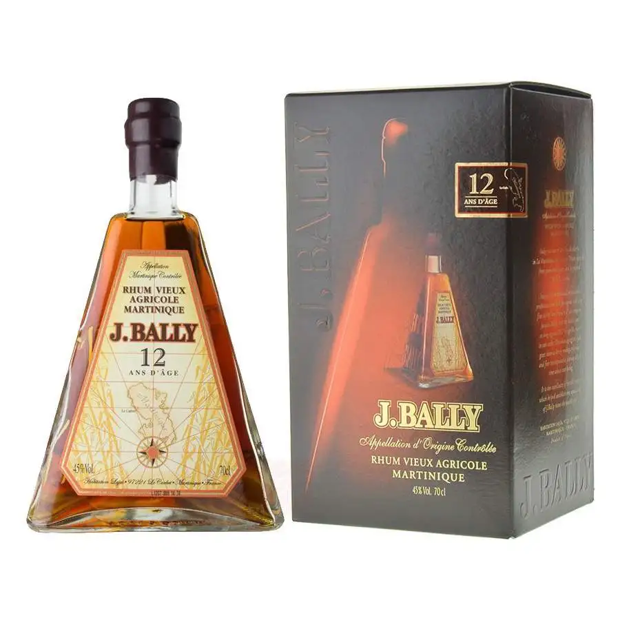 Bottle of J. Bally Pyramide 12 Ans