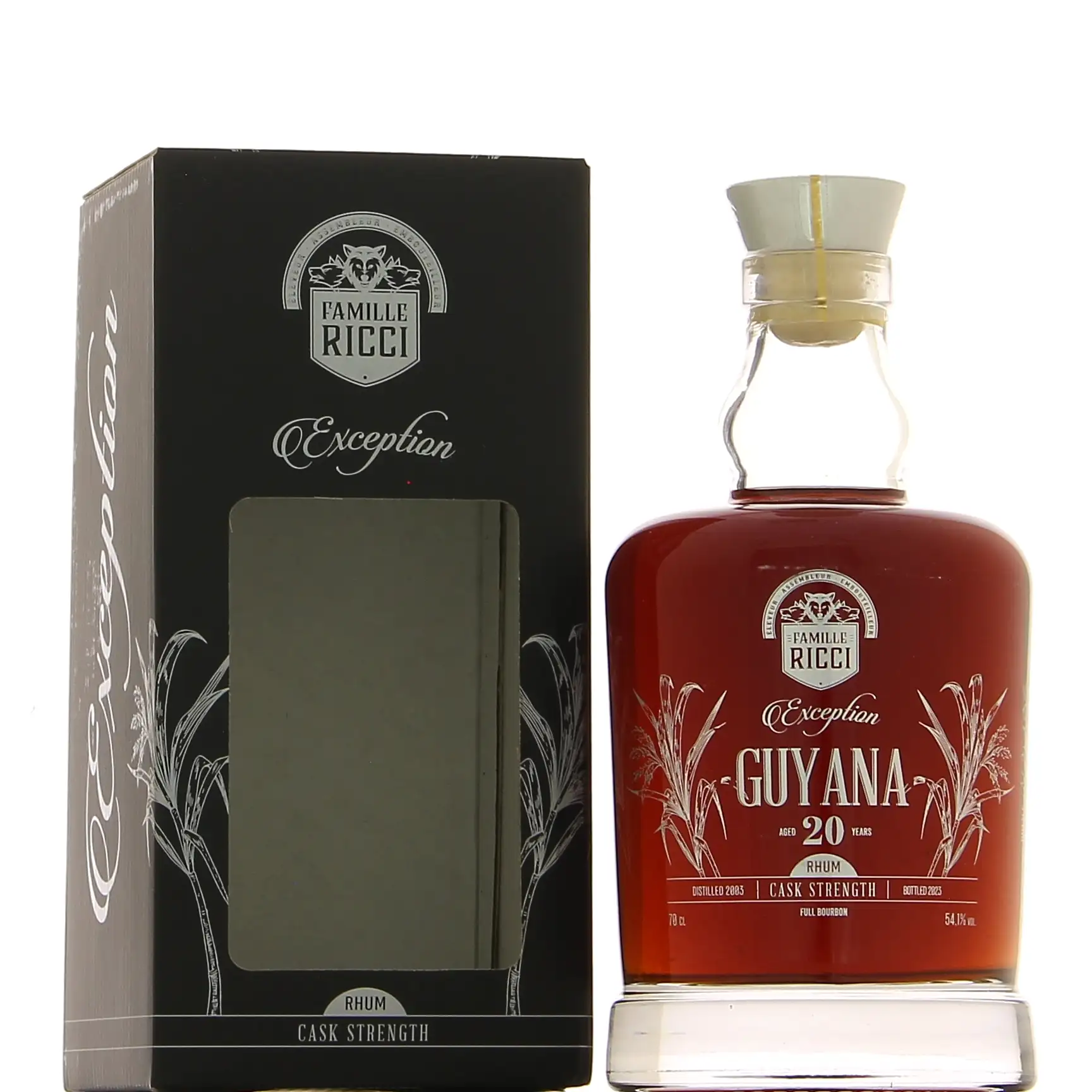 Bottle of Famille Ricci Uitvlugt Exception 2003