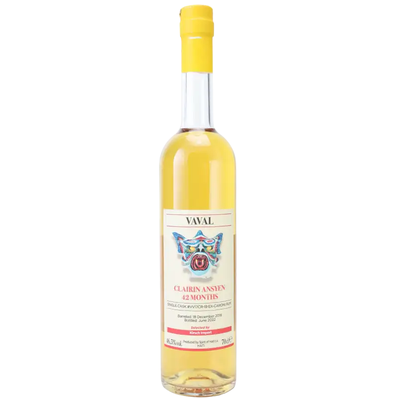 Bottle of Velier Arawaks Clairin Vaval Ansyen 42 Months (Kirsch Import) 2018