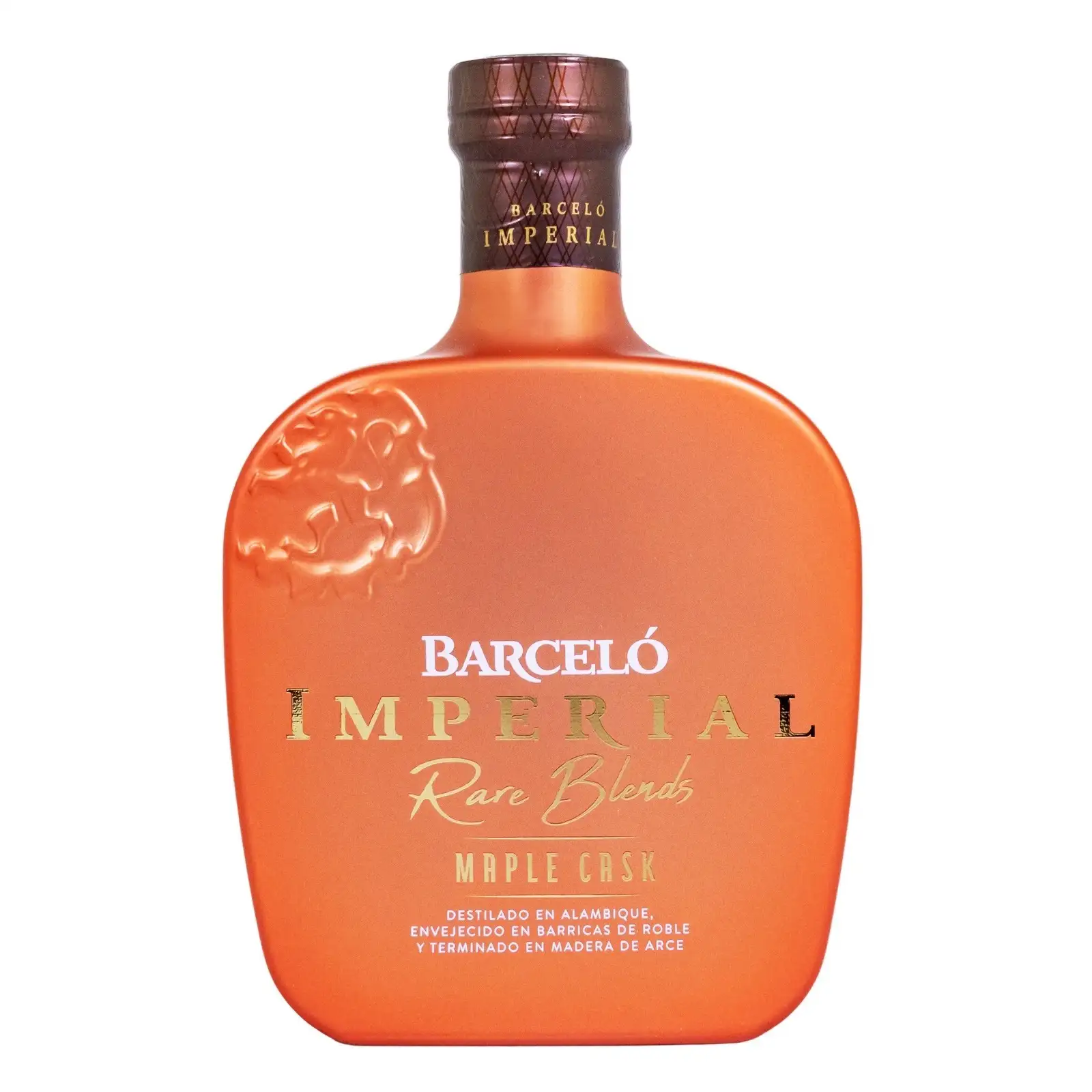 Bottle of A.F.D. Ron Barceló Imperial Rare Blend Maple Cask
