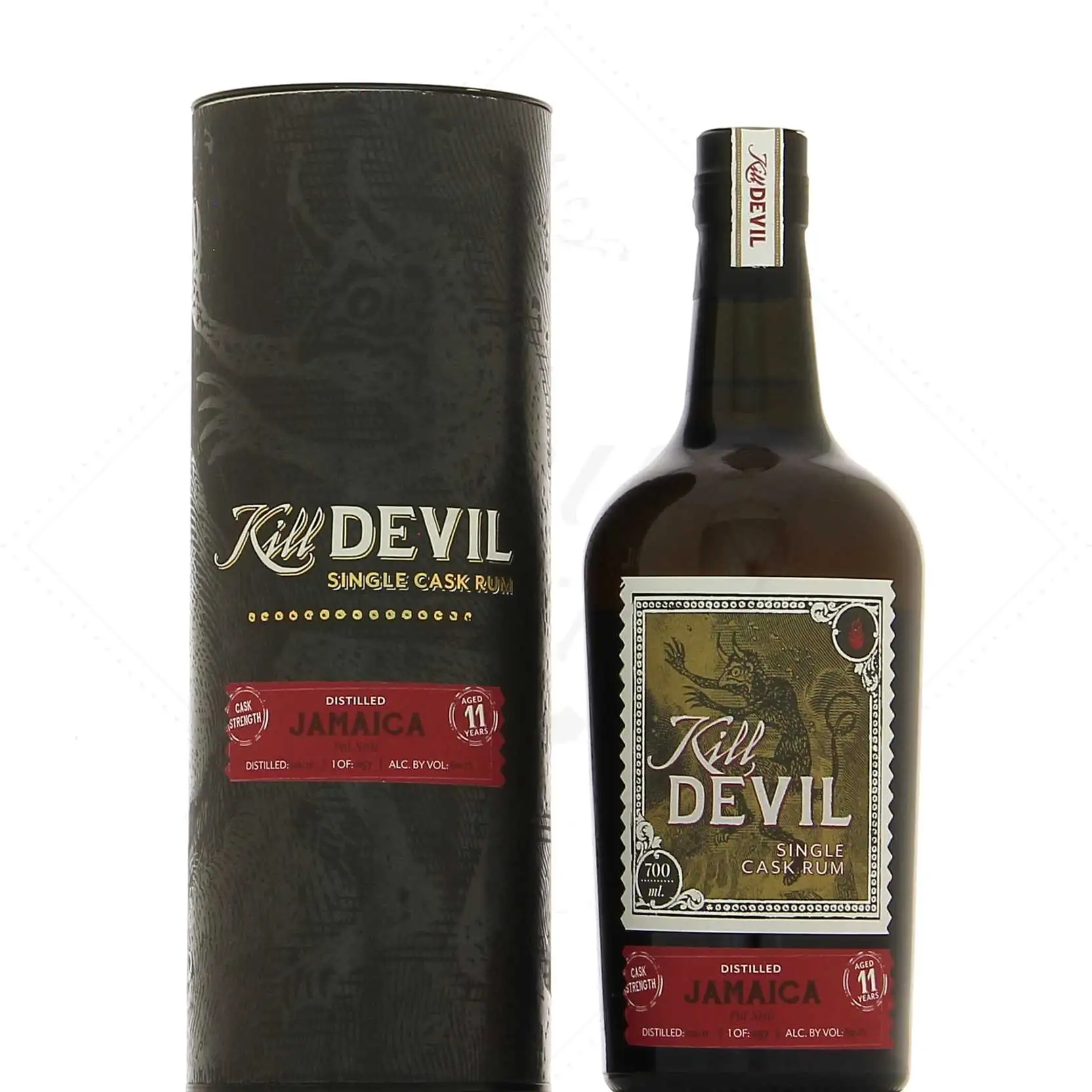 Bottle of Kill Devil Jamaica 2011