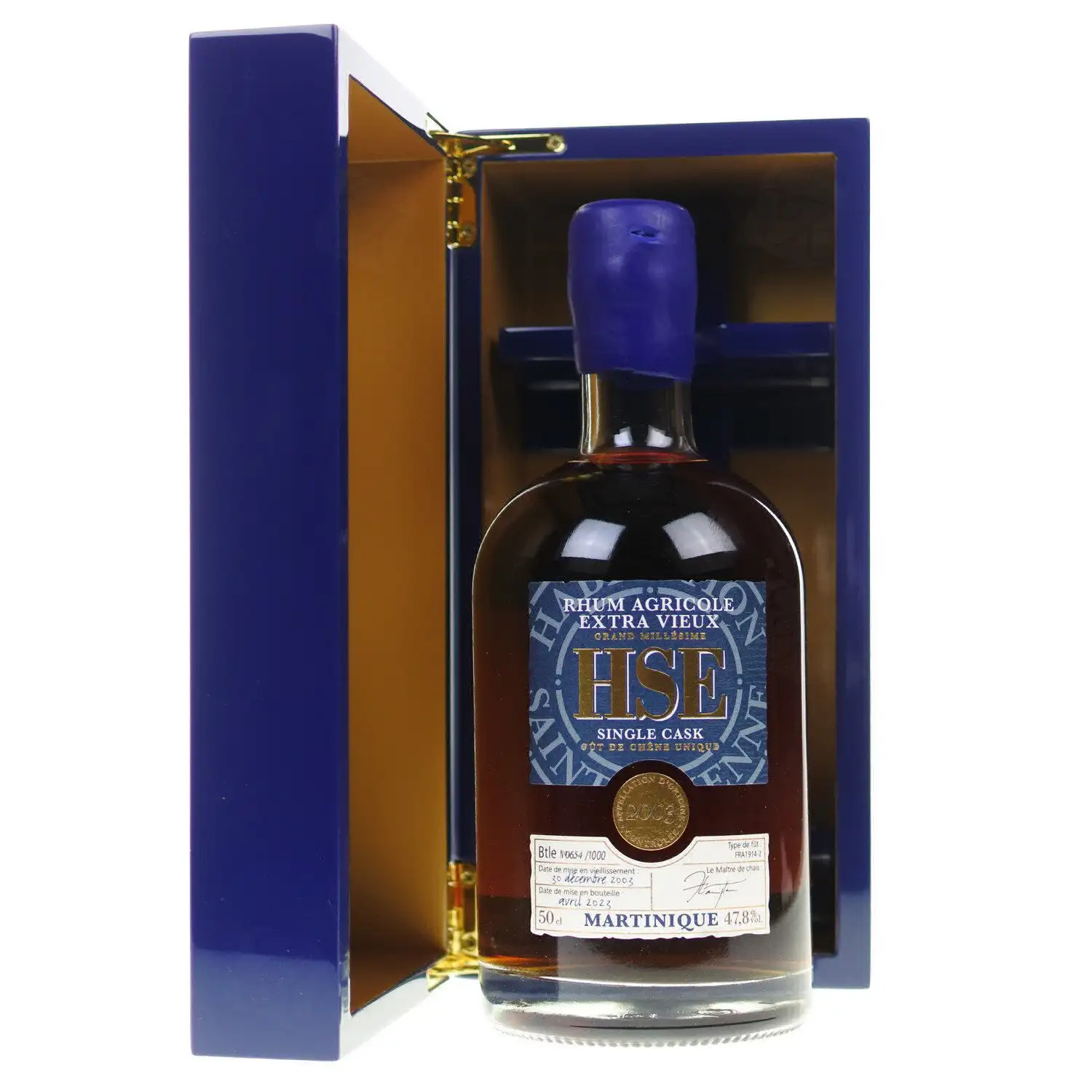 Bottle of HSE Single Cask (MEB 2023) 2003