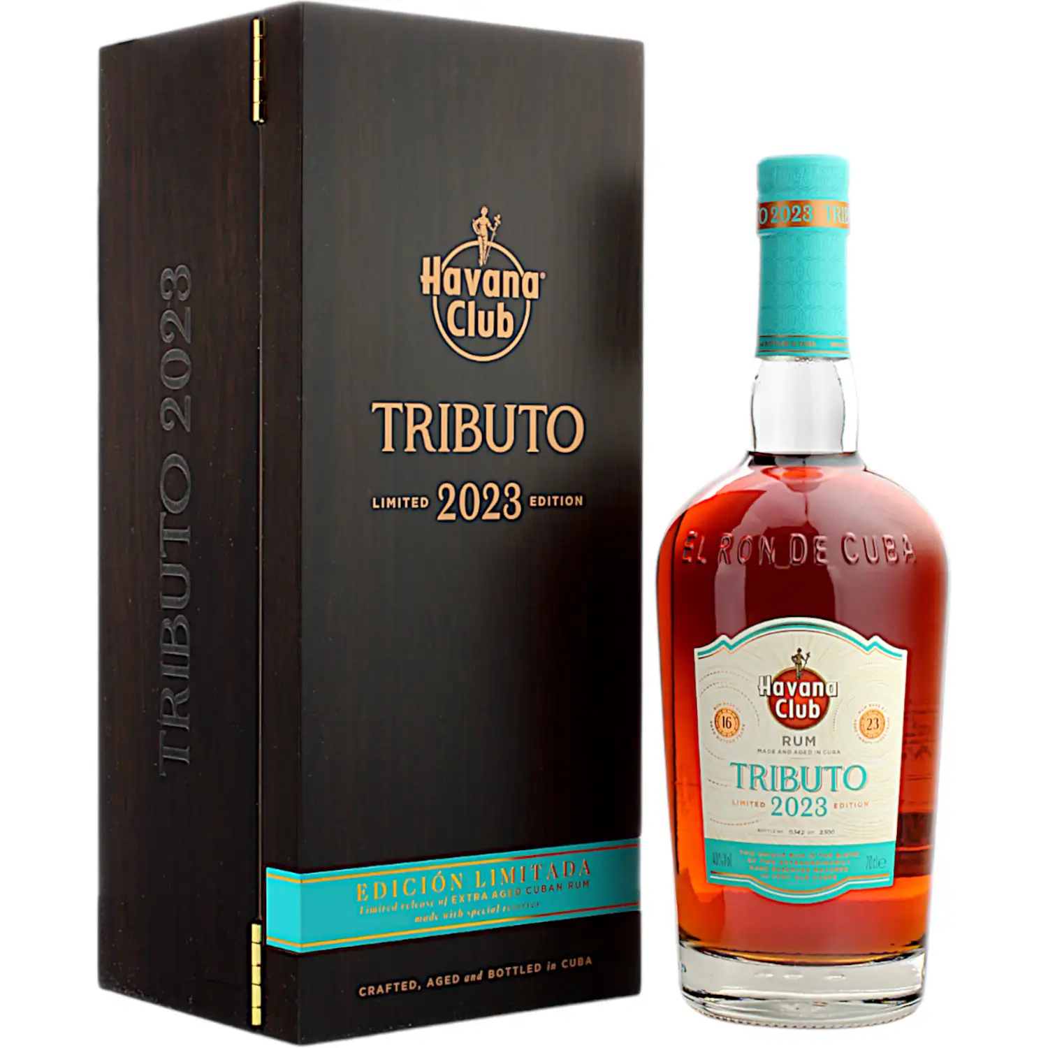 Bottle of Havana Club Tributo 2023