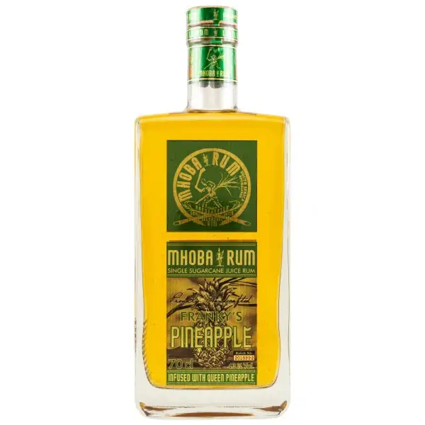 Bottle of MHOBA Franky‘s Pineapple 2019