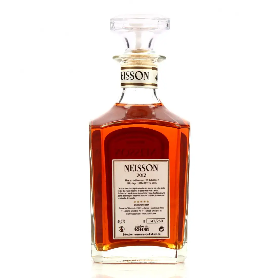 Image haute résolution de Neisson Spécial salon du rhum de Spa 2012