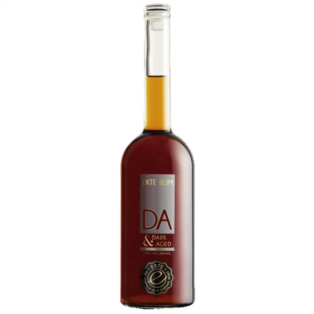 Bottle of Ekte Rum Dark & Aged
