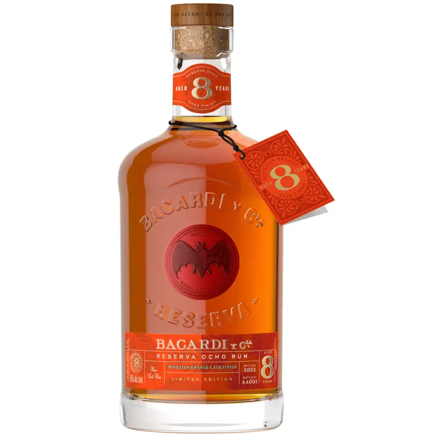 Bacardi Reserva Ocho (Sevillian Orange Cask) 2015