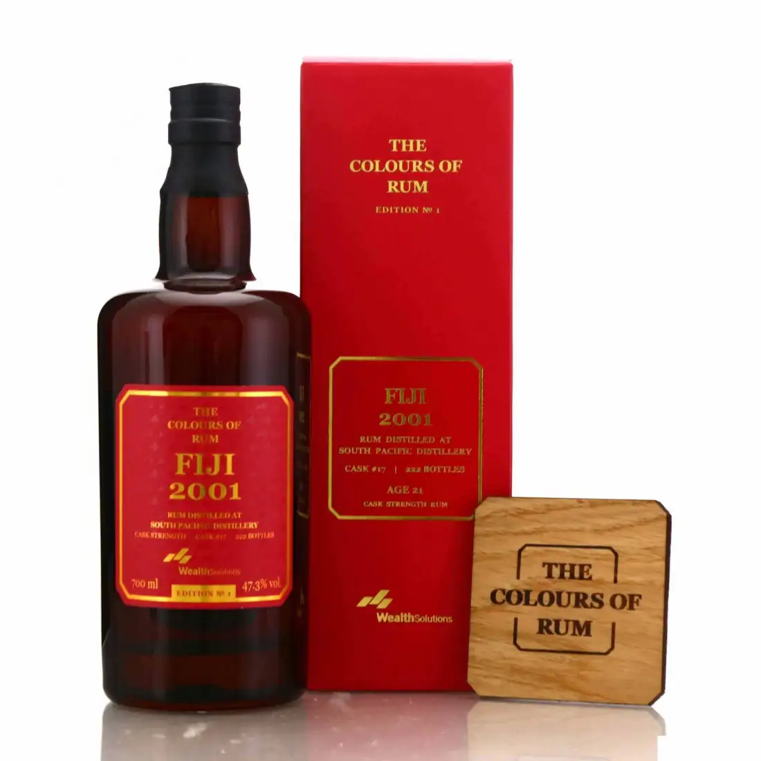 Bottle of CoR South Pacific Fiji 2001