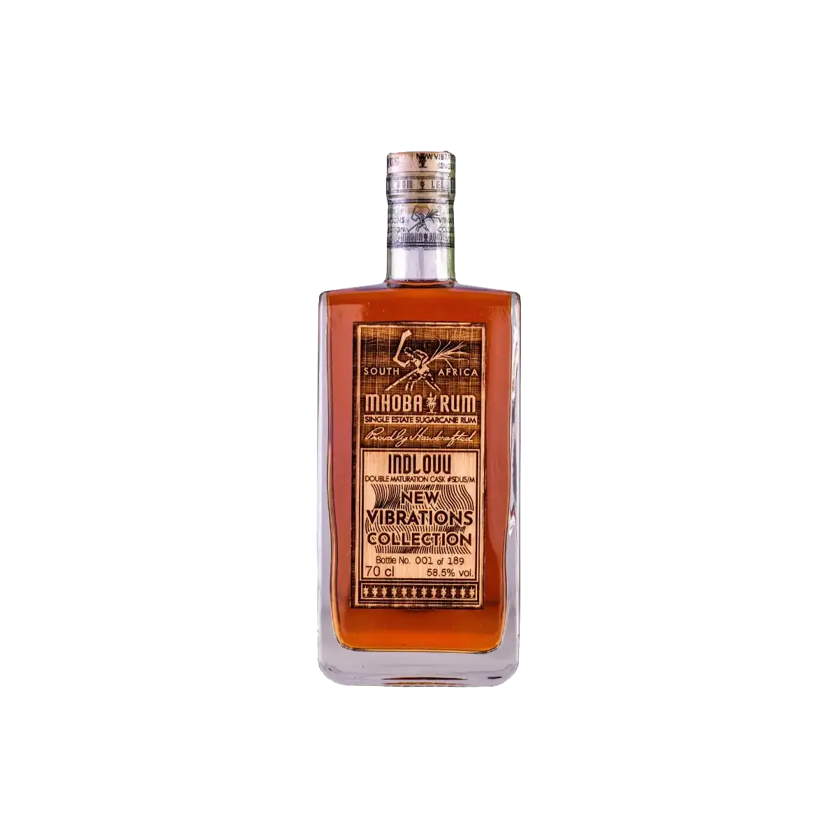 Bottle of MHOBA Indlovu Bourbon & Brandy Casks (LMDW New Vibrations Collection) 2023