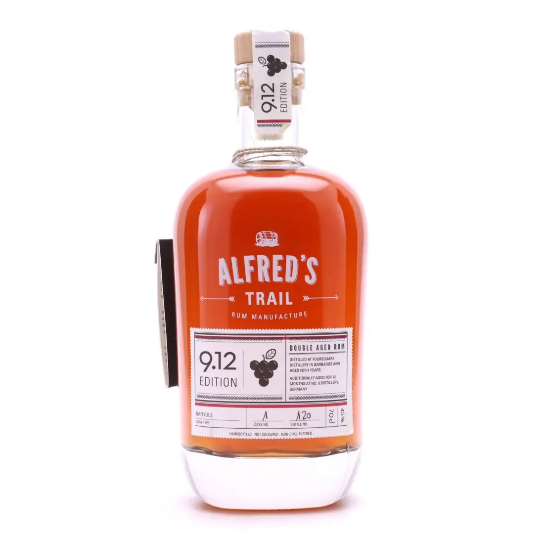 Bottle of Number Nine Spirituosenmanufaktur Foursquare Alfred’s Trail Edition 9.12