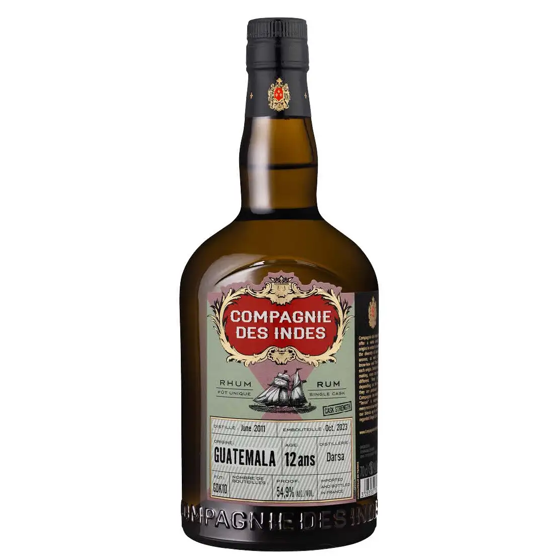 Bottle of CDI Darsa Guatemala 2011