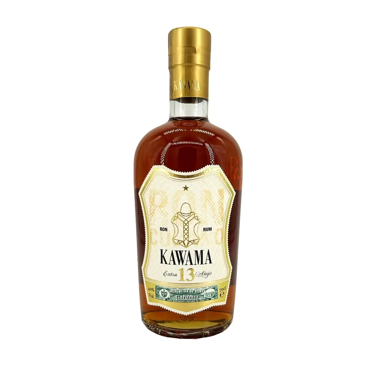 Bottle of Ronera Cardenas Kawama Extra Añejo
