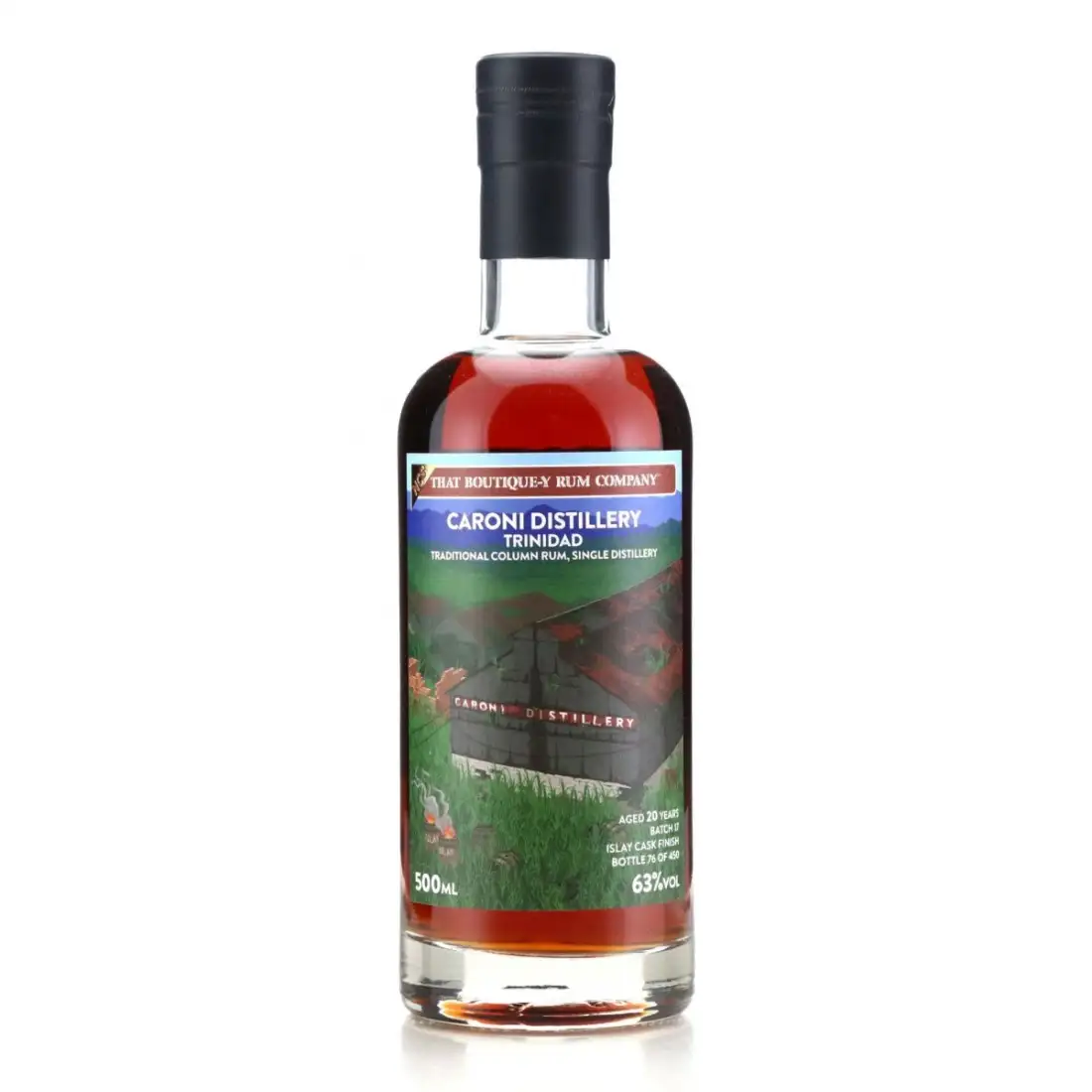 Bottle of TBRC Caroni Islay Cask Finish 2023