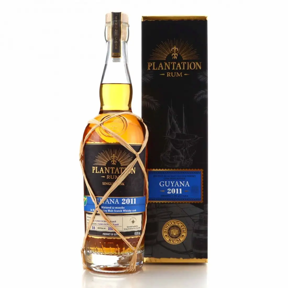 Bottle of Diamond Plantation Guyana (Big Peat Islay Malt Scotch Whisky Cask) 2011