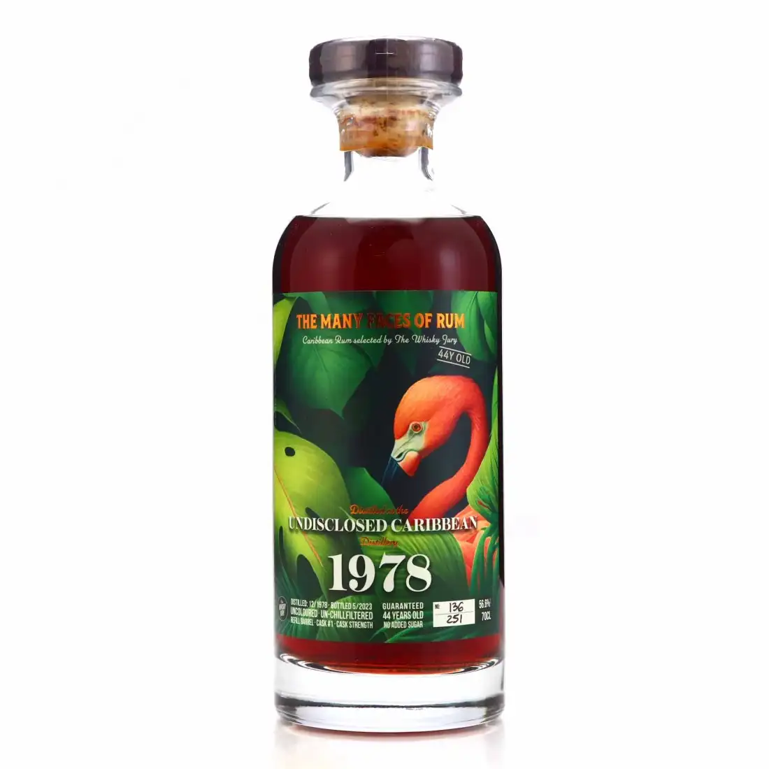 Bottle of The Whisky Jury The Many Faces of Rum 1978