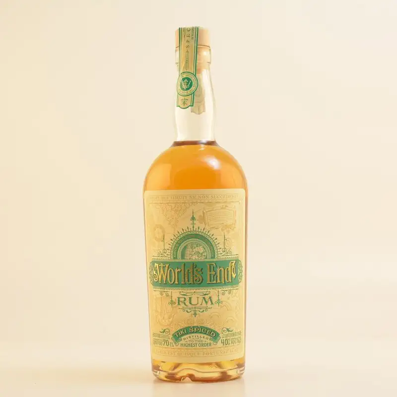 Bottle of 2240 Social Club World‘s End Rum Tiki Spiced