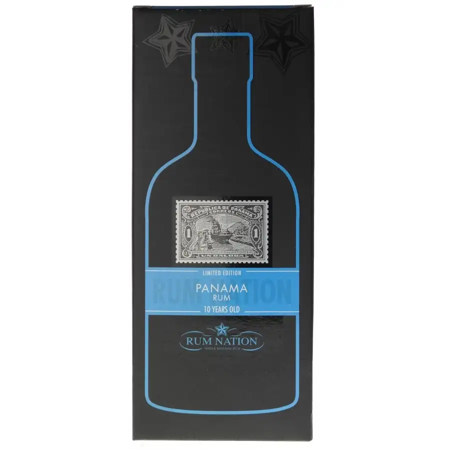 High resolution image of Rum Nation Panama 10 Years 2015 2005