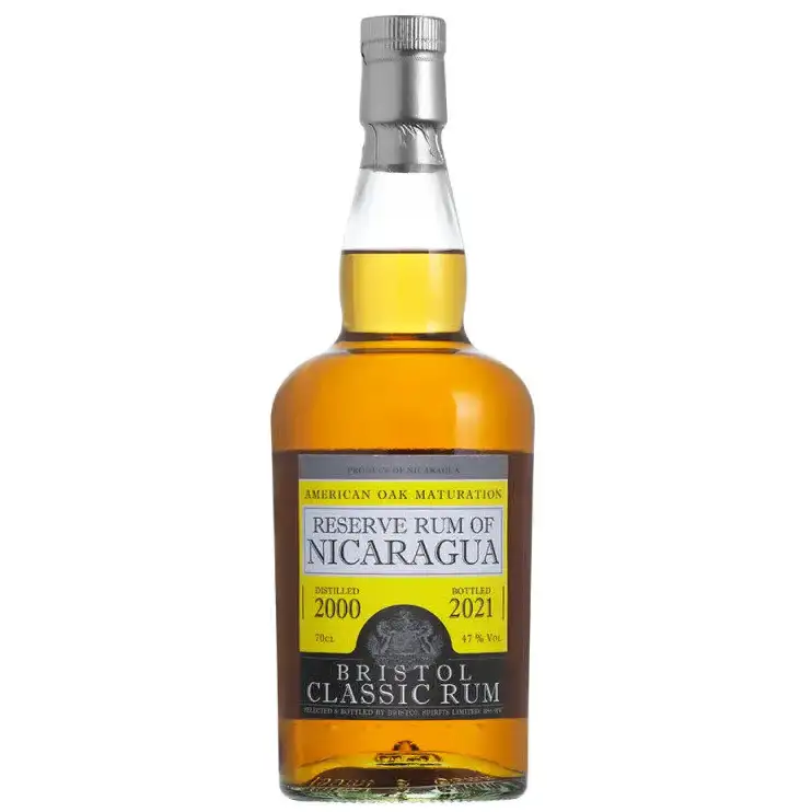 Bottle of Bristol Reserve Rum of Nicaragua 2000