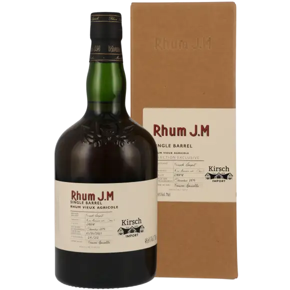 Bottle of Rhum J.M Kirsch Whisky 2014