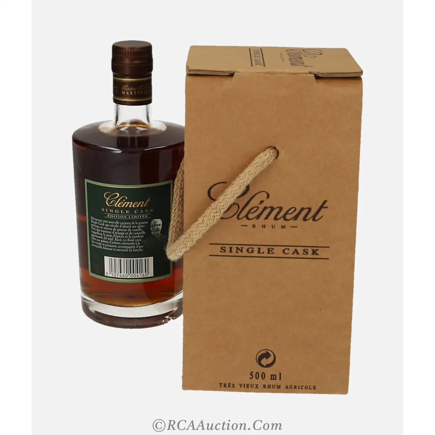 Image haute résolution de Clément Single Cask Vanille Intense 2004