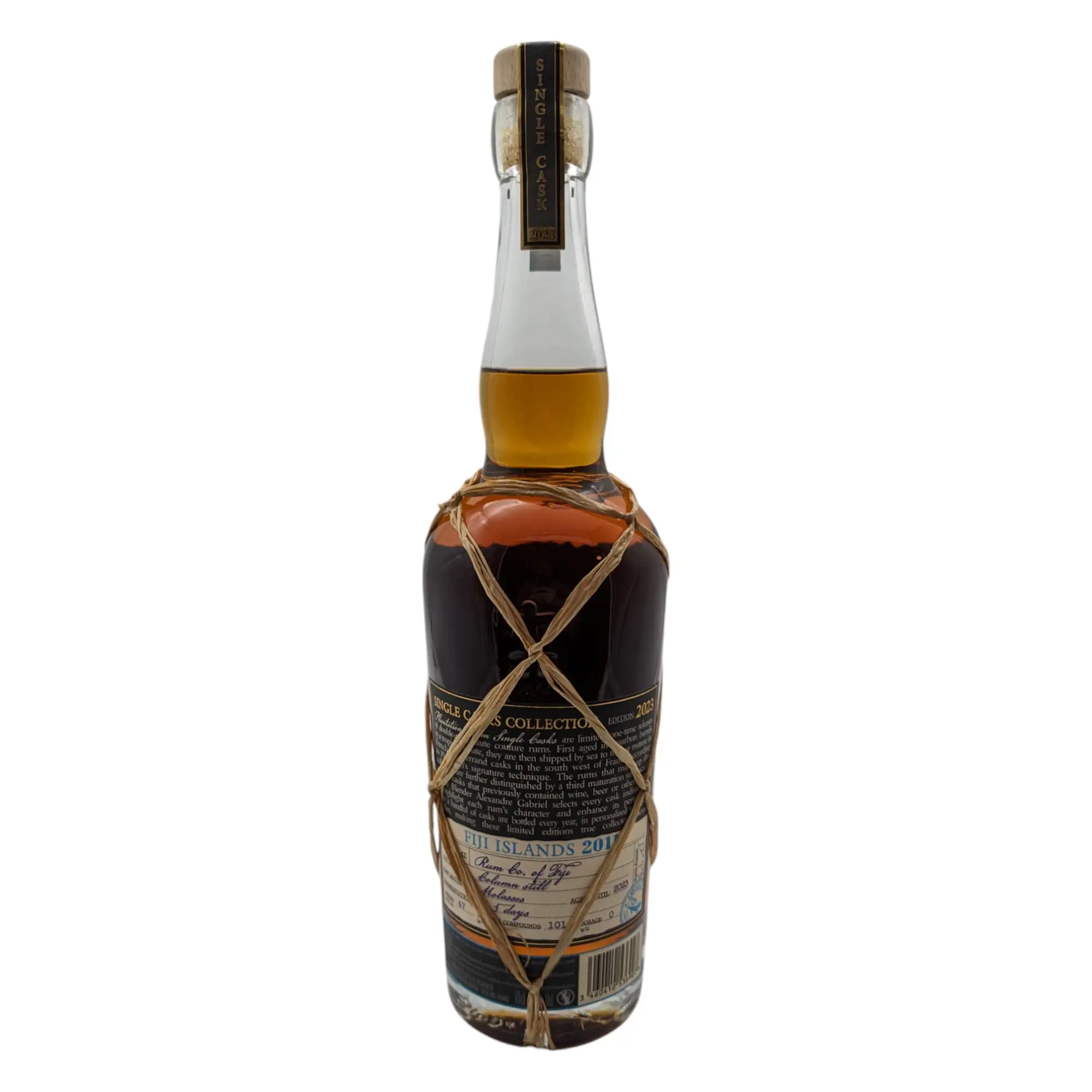 High resolution image of Fiji Rum & Co Plantation Fiji Islands Marsala Wine Cask (Luxembourg Shops) 2011