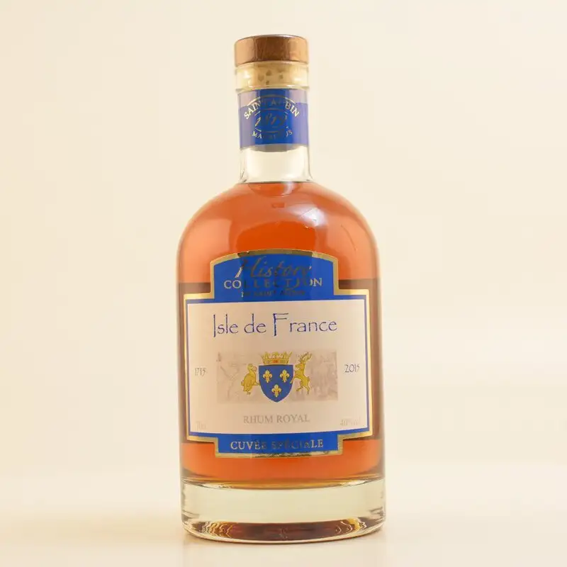 Bottle of Saint Aubin History Collection - Isle des France 1715-2015 Rhum Royal Cuvée Speciale