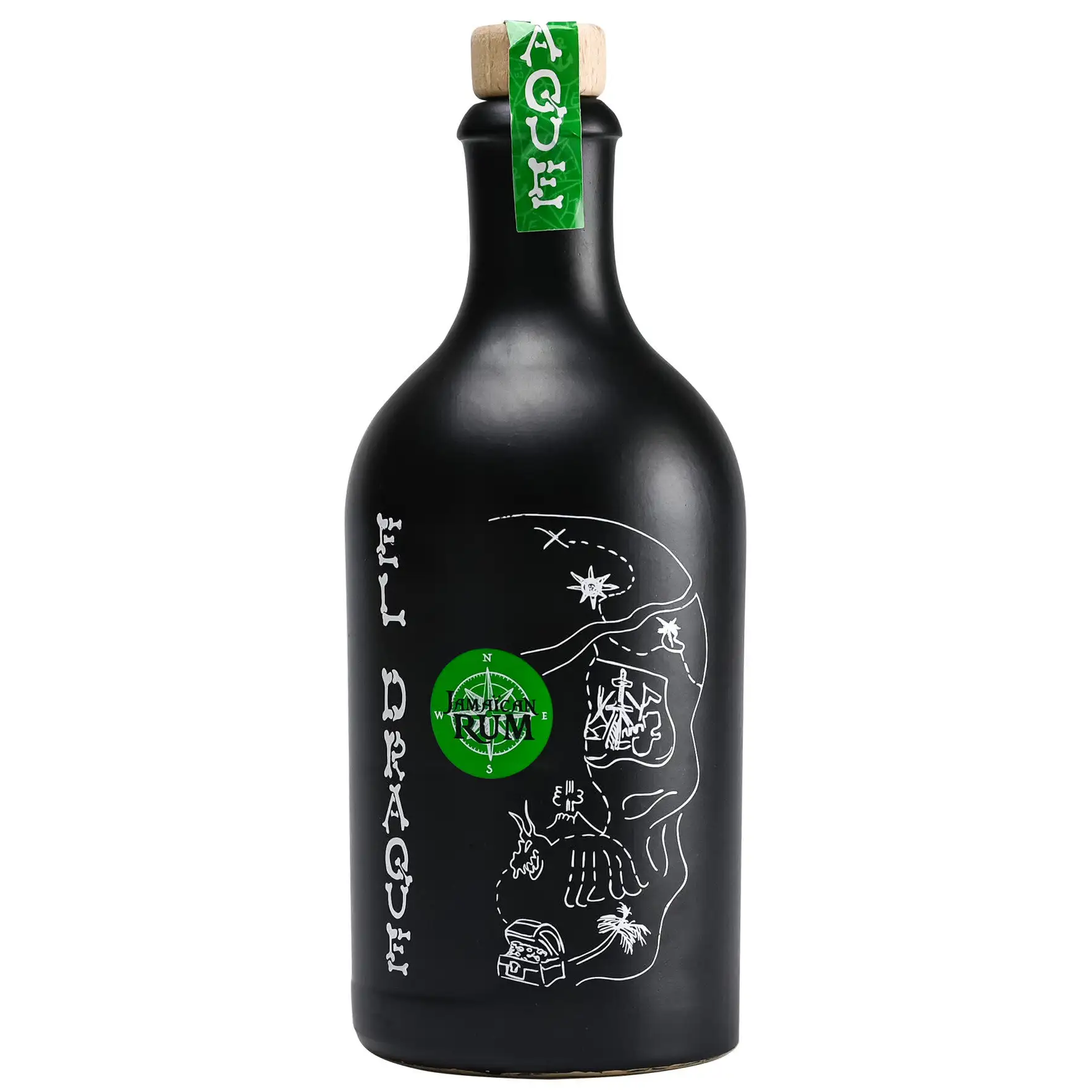 Bottle of Hind El Draque Jamaican Rum