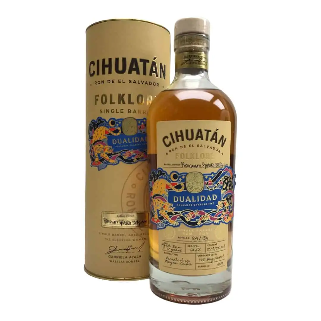 Bottle of Licorera Cihuatán Cihuatán Folklore Dualidad (Premium Spirits Belgium)