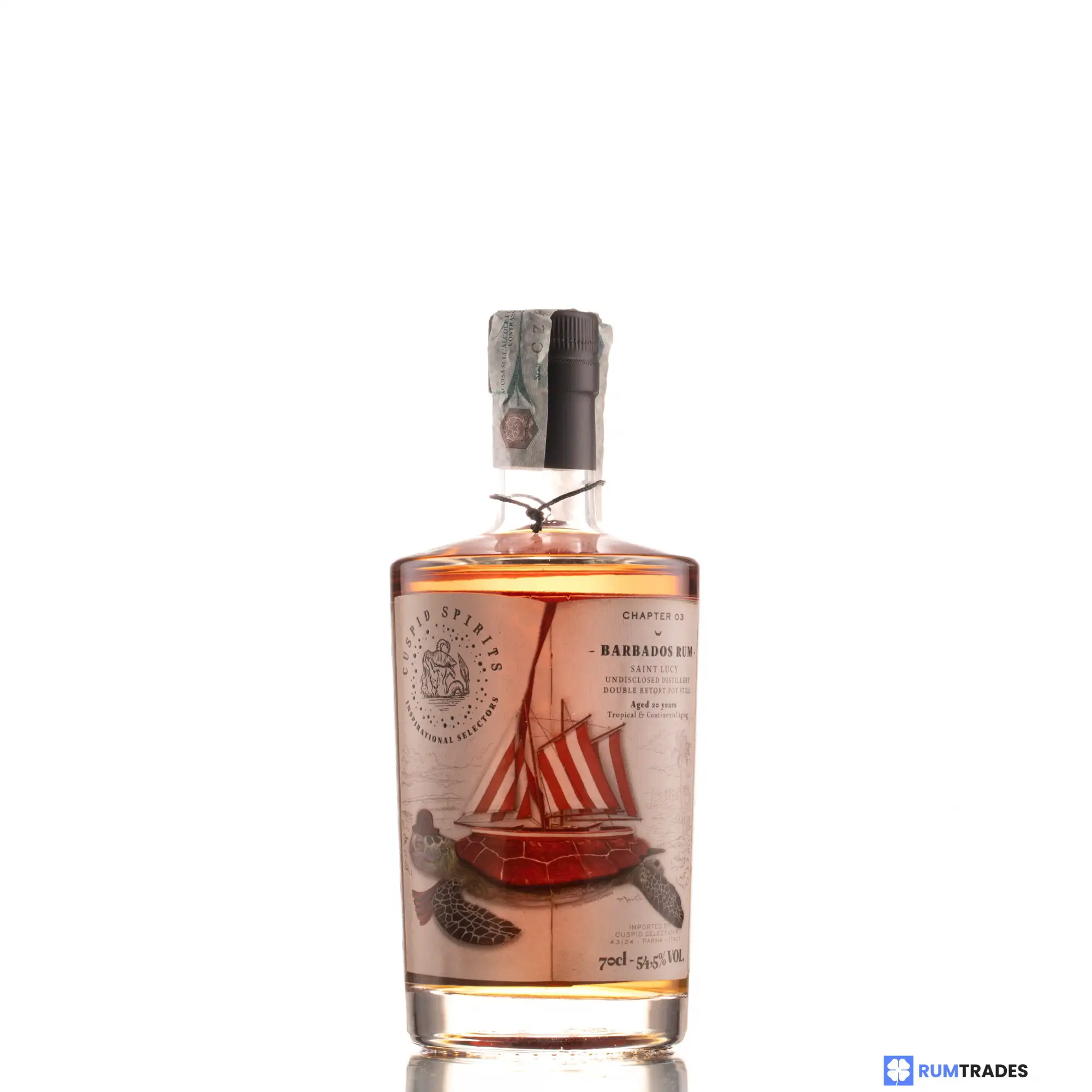High resolution image of Cuspid Selections Barbados Rum (Chapter 03) 2000