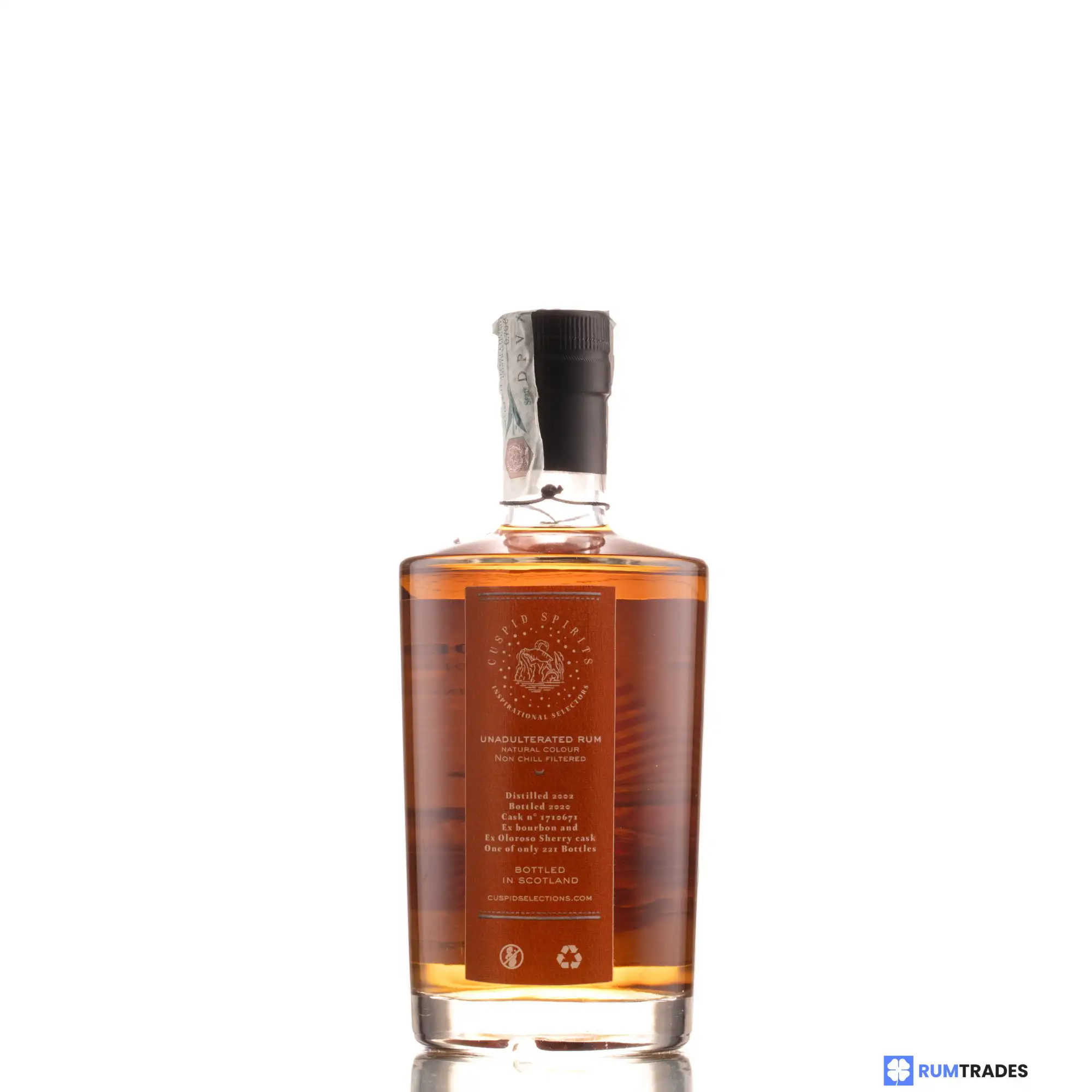 Image haute résolution de Cuspid Selections Diamond Demerara Rum (Chapter 04) 2002