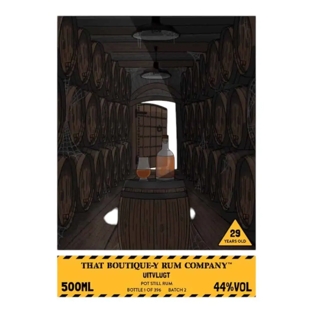 Bottle of TBRC Uitvlugt Uitvlugt (Pot Still Rum)