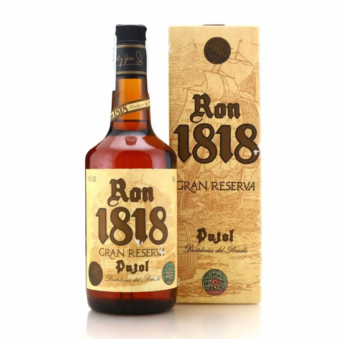 Bottle of Bardinet Destilerias Pujol I Grau Ron Pujol 1818 Gran Reserva