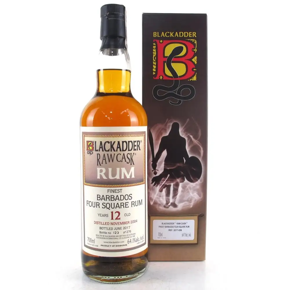 Bottle of Blackadder Foursquare Four Square Rum 2004