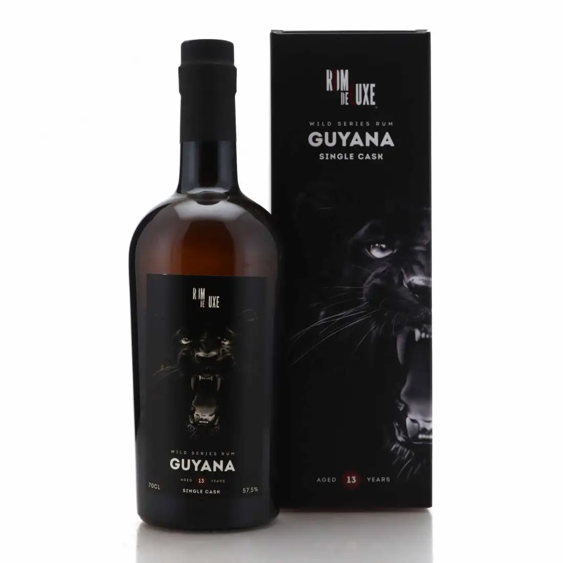 Bottle of Romdeluxe Port Mourant Wild Series Rum Guyana No. 51 2011