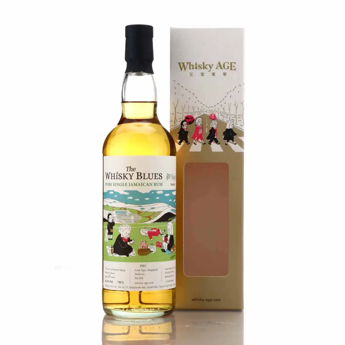 Bottle of Whisky AGE Hampden The Whisky Blues JMC 2007