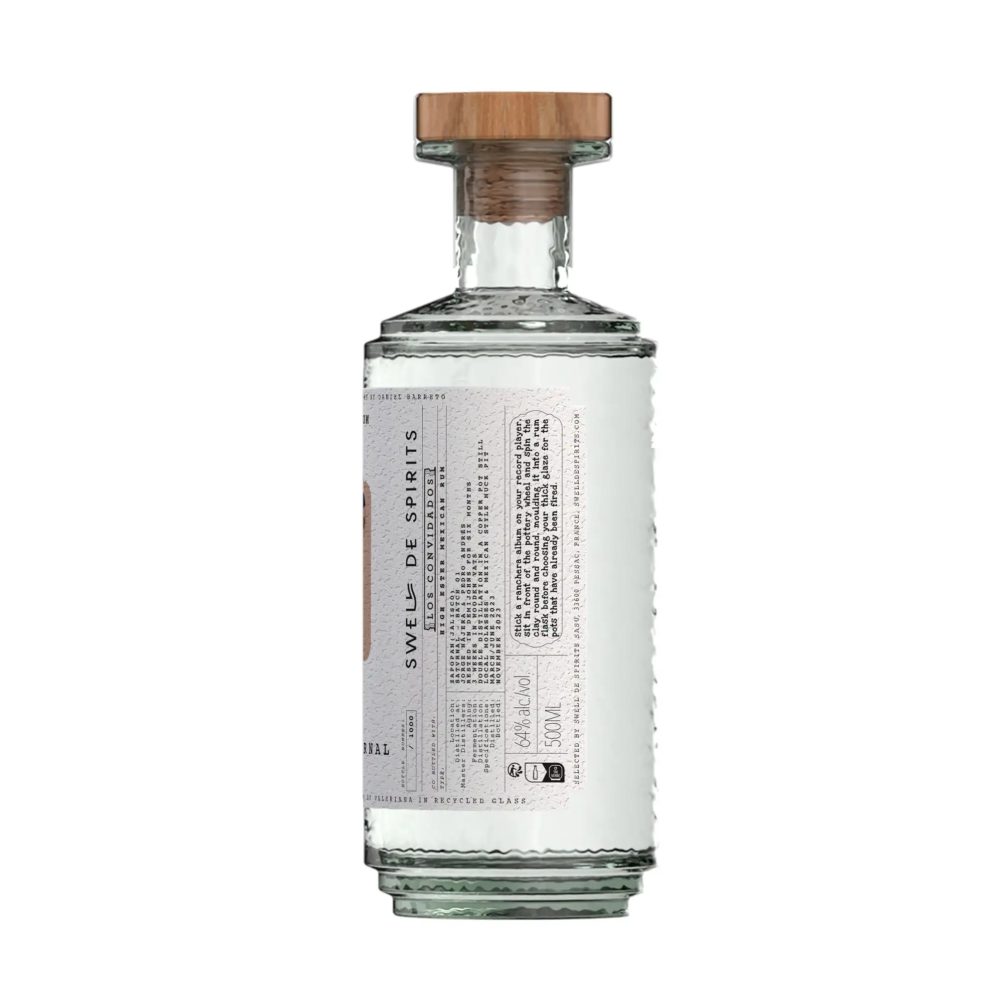 High resolution image of Swell de Spirits Los Convidados Satvrnal Mexican Rum (High Ester) 2023