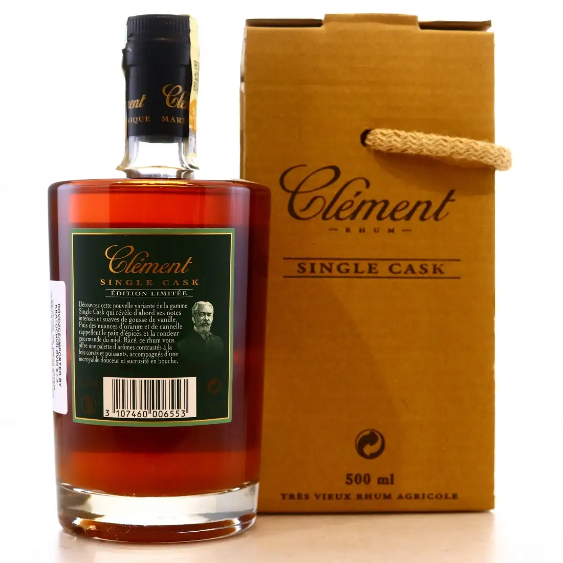 Image haute résolution de Clément Single Cask Vanille Intense 2003