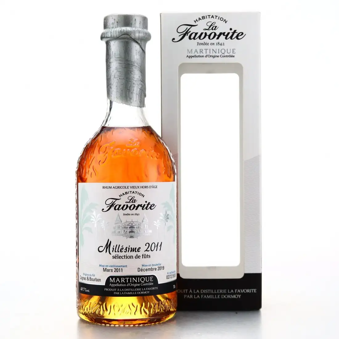 Bottle of La Favorite Millésime 2011