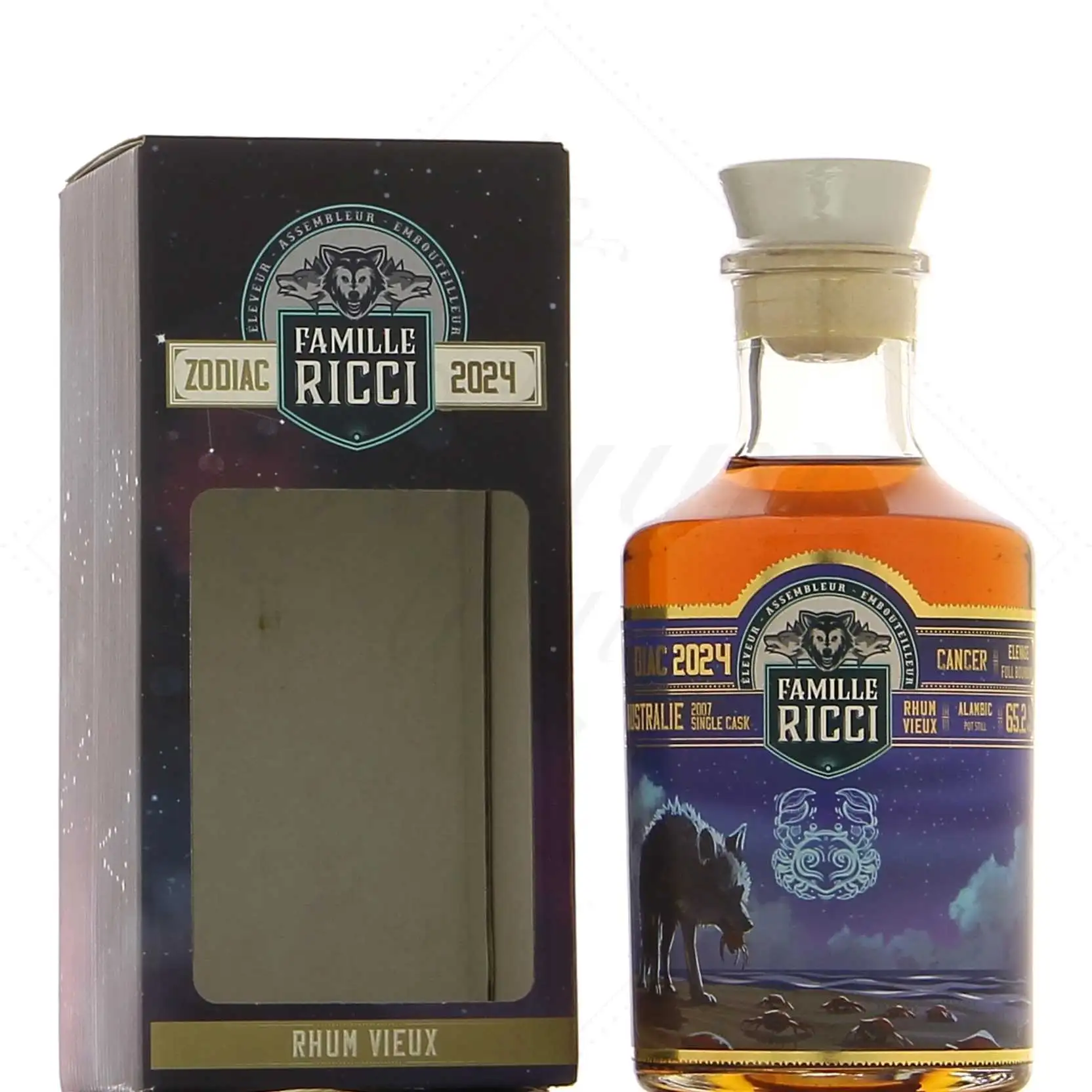 Bottle of Famille Ricci Beenleigh Zodiac Cancer 2024