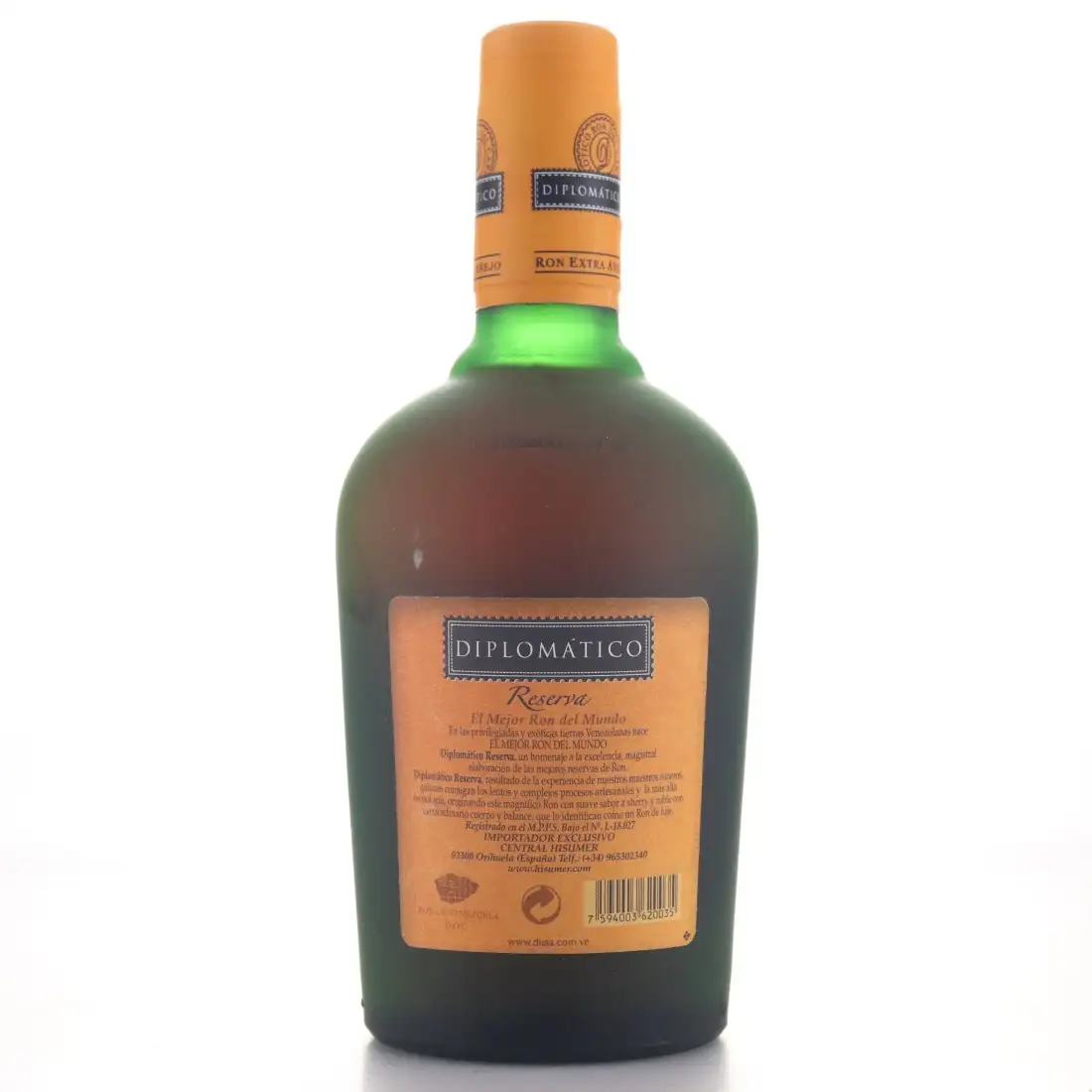 High resolution image of Diplomático Reserva 8 Años