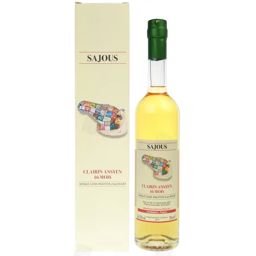 Bottle of Velier Chelo Clairin Ansyen Sajous (Caroni Cask) 2017