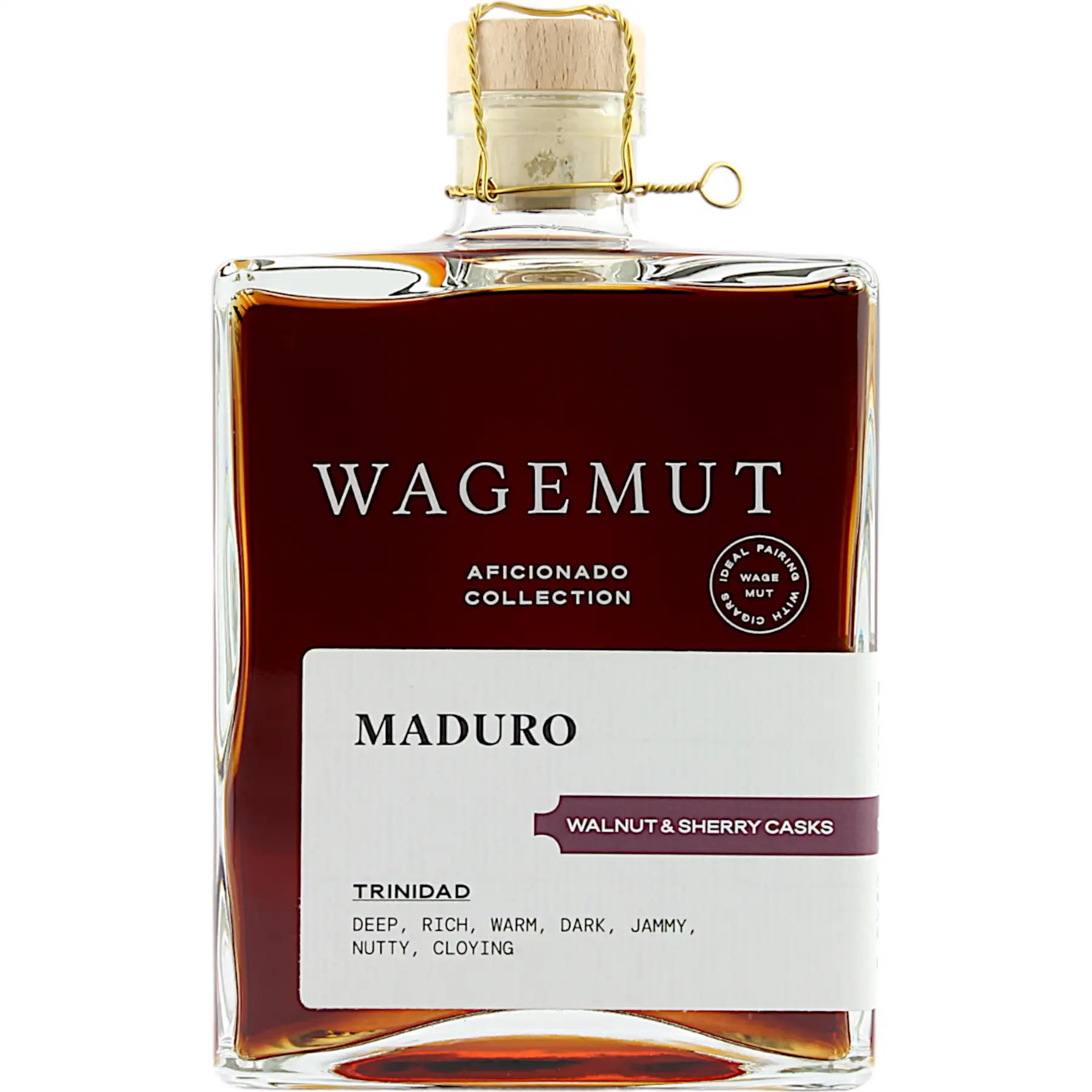 Bottle of N. Kröger Wagemut Maduro (Aficionado Collection)